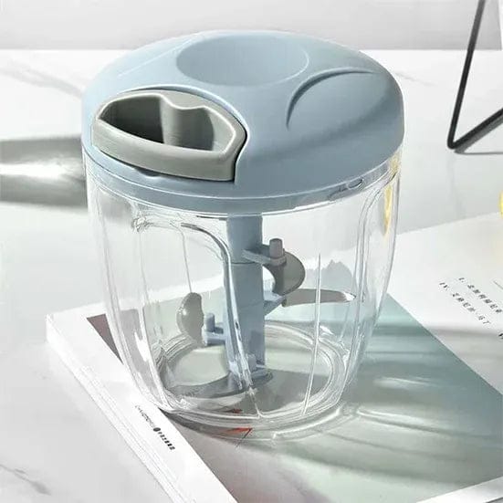 Eotia Hand Cutter – Manual Vegetable And Food Chopper For Quick And Easy Kitchen Food Preparation And Cooking Tasks ( 500ML Random Color)